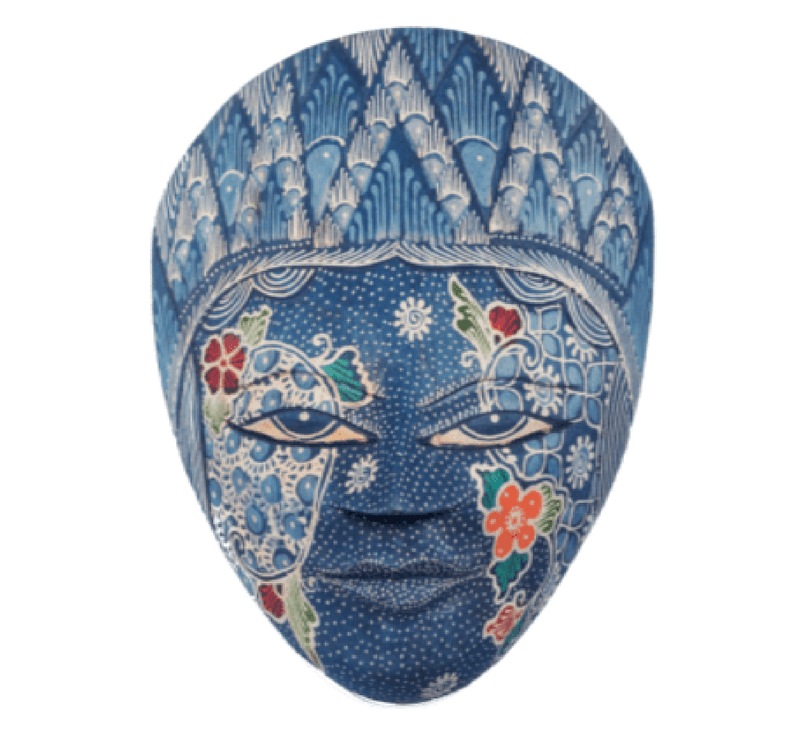 Hanging Mask Blue